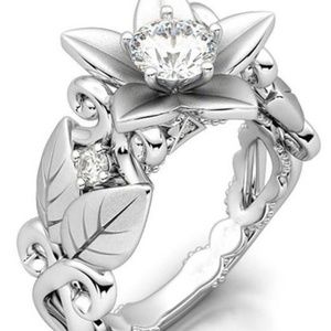 Ring AAA Zircon - Spring Flower